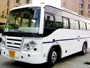 rent bus for udaipur